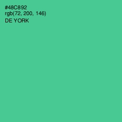 #48C892 - De York Color Image